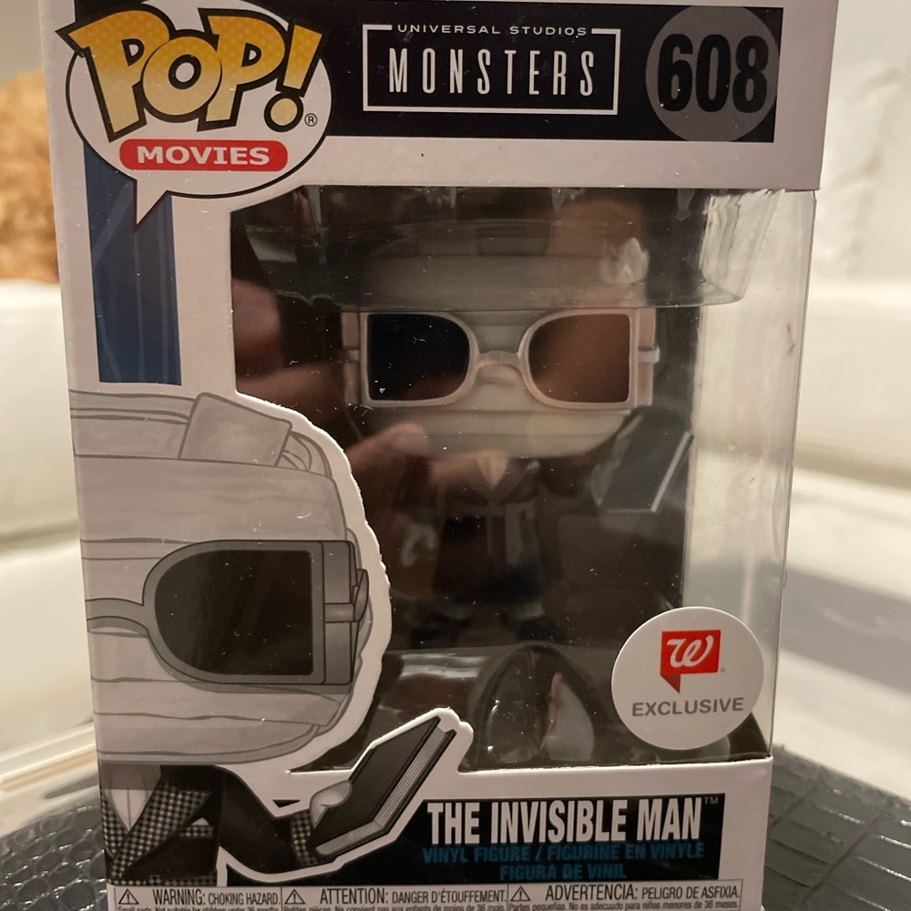 FunkoPop:UNIVERSAL STUDIOS MONSTERS The Invisible Man(608) (Walgreens Exclusive)